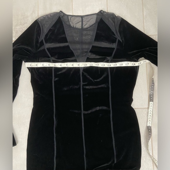 NWT Wolford Velvet Blake Dress Black Size 12 - Picture 9 of 9